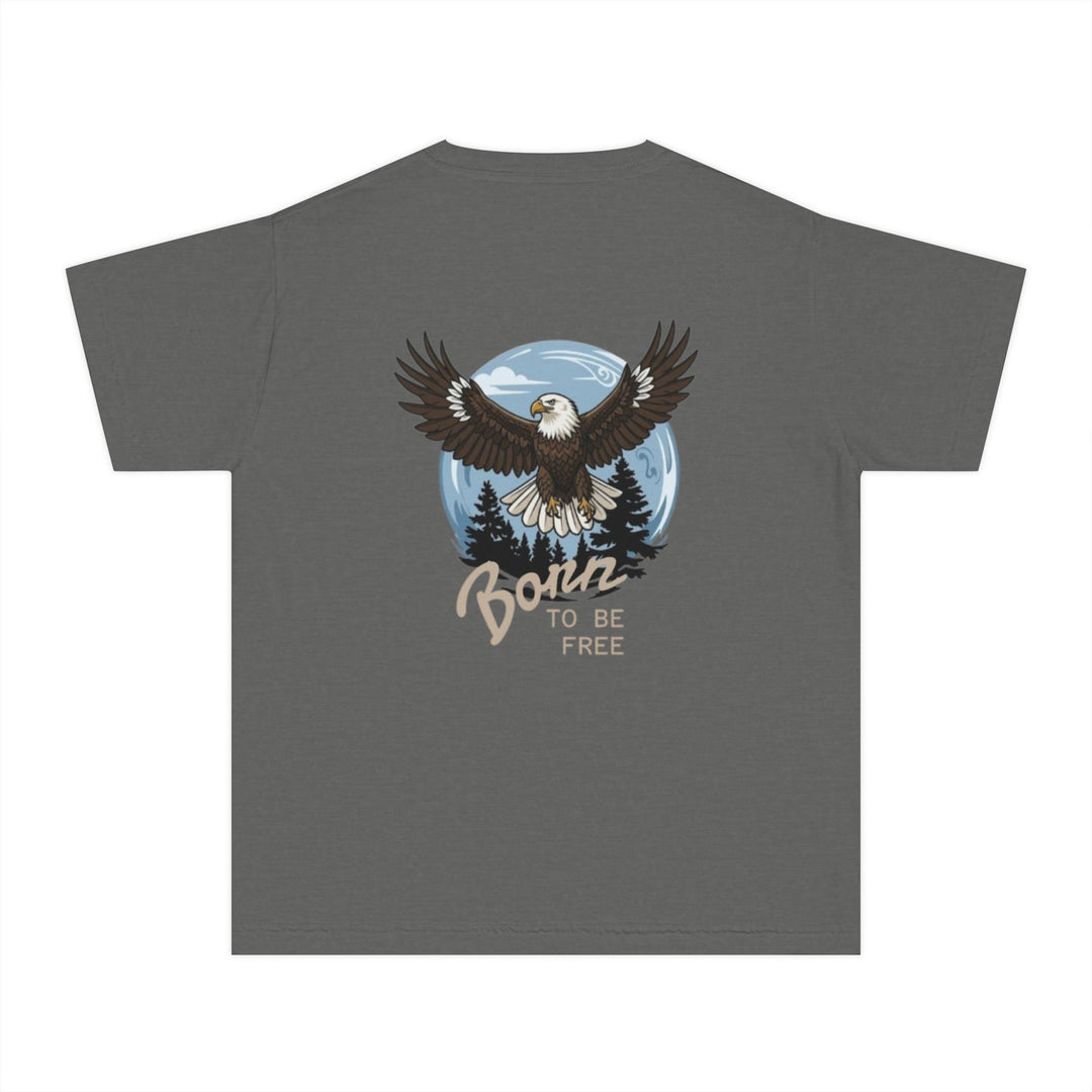 Youth One Nation Outfitter — "Born to Be Free" Eagle Graphic Tee