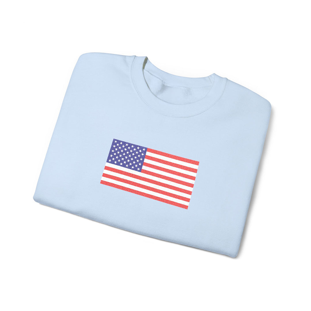 One Nation Outfitter- American Flag Crew Neck