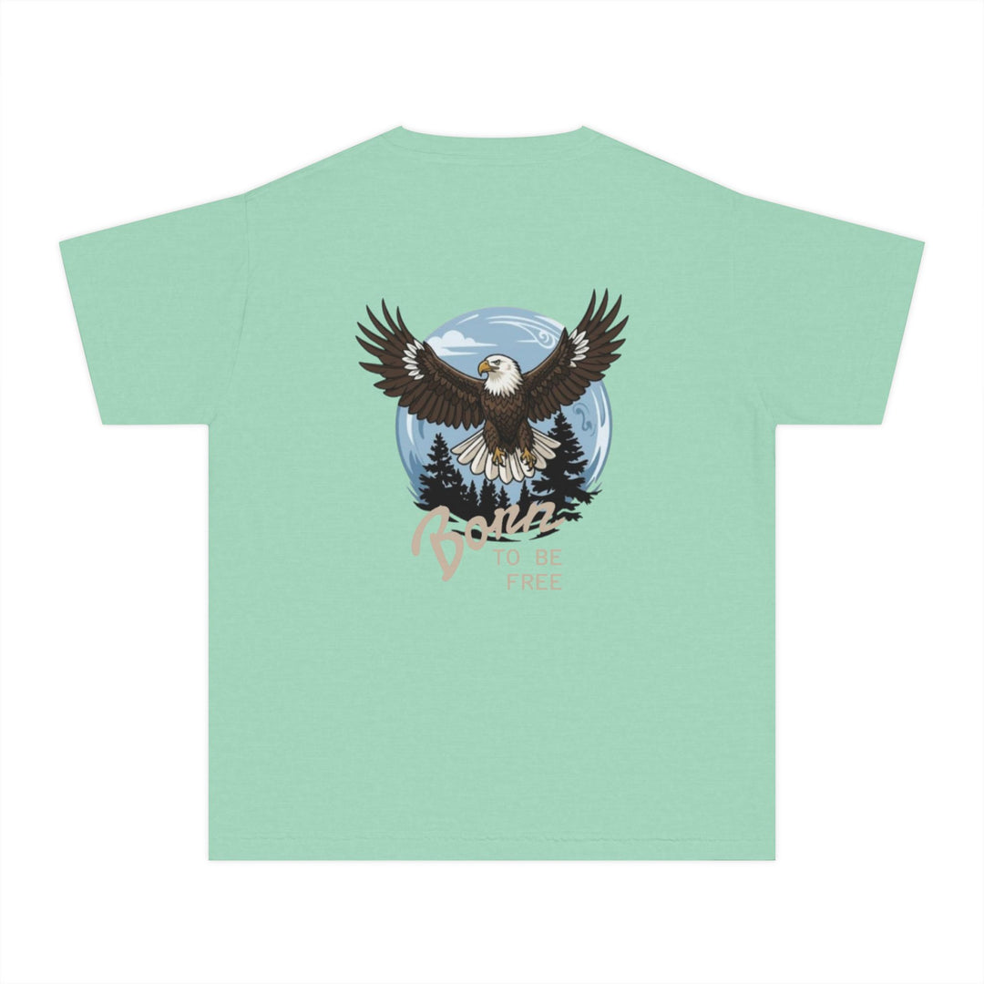 Youth One Nation Outfitter — "Born to Be Free" Eagle Graphic Tee