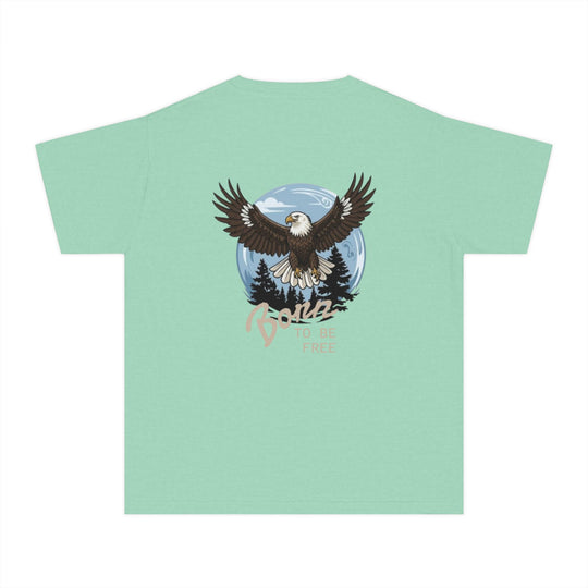 Youth One Nation Outfitter — "Born to Be Free" Eagle Graphic Tee