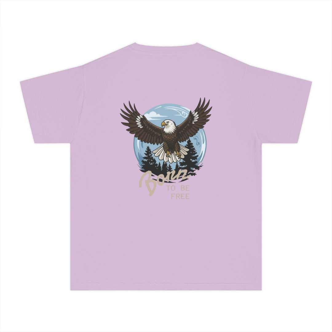 Youth One Nation Outfitter — "Born to Be Free" Eagle Graphic Tee