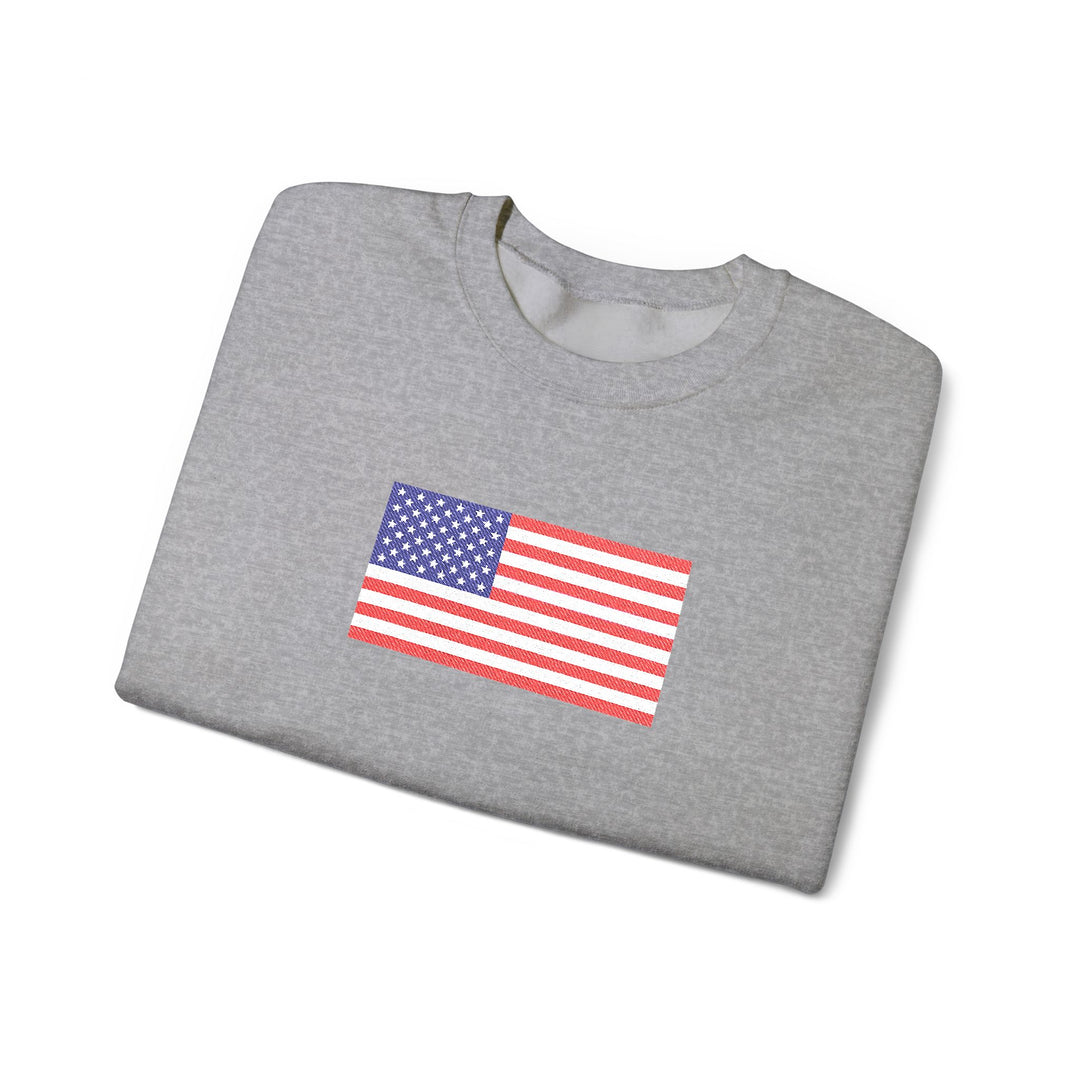 One Nation Outfitter- American Flag Crew Neck