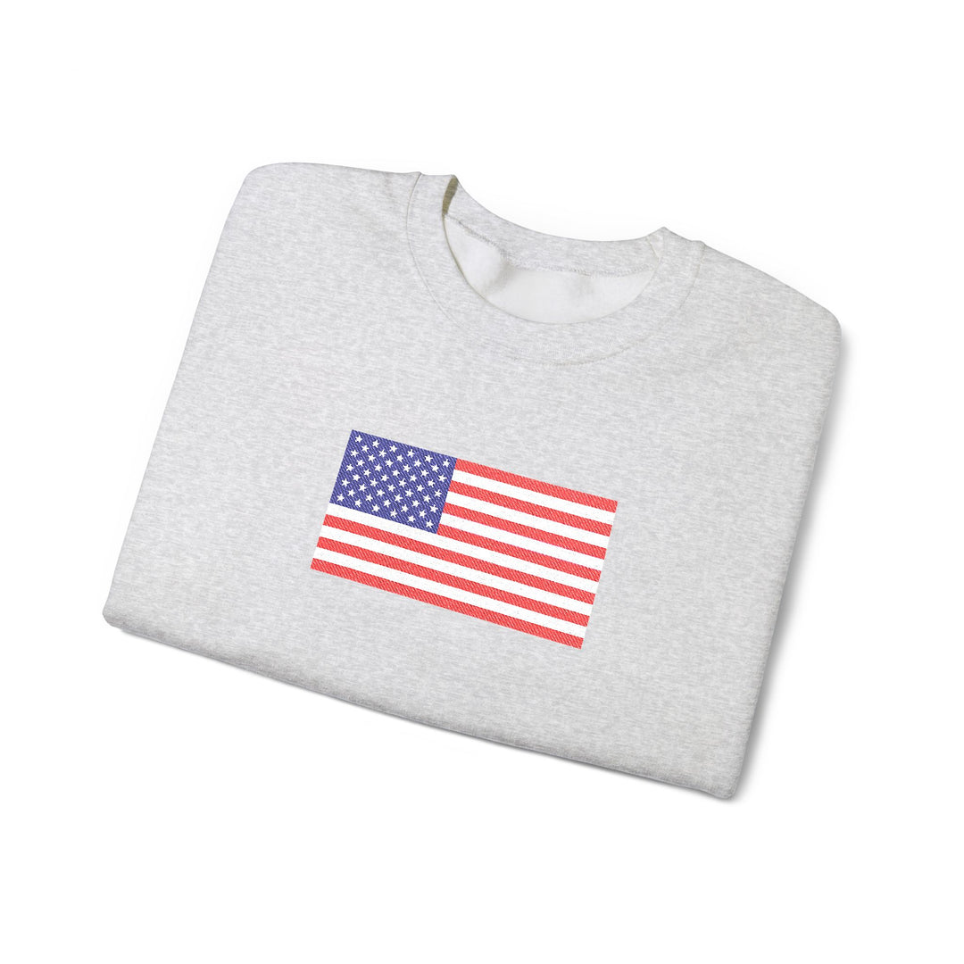 One Nation Outfitter- American Flag Crew Neck