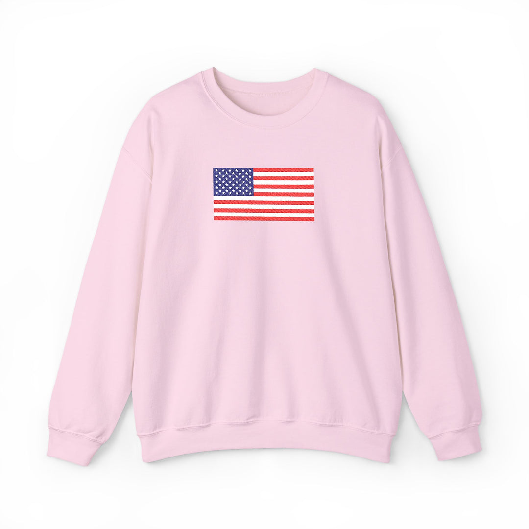 One Nation Outfitter- American Flag Crew Neck