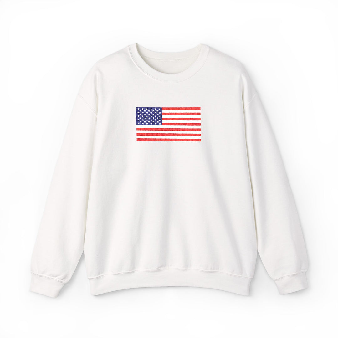 One Nation Outfitter- American Flag Crew Neck