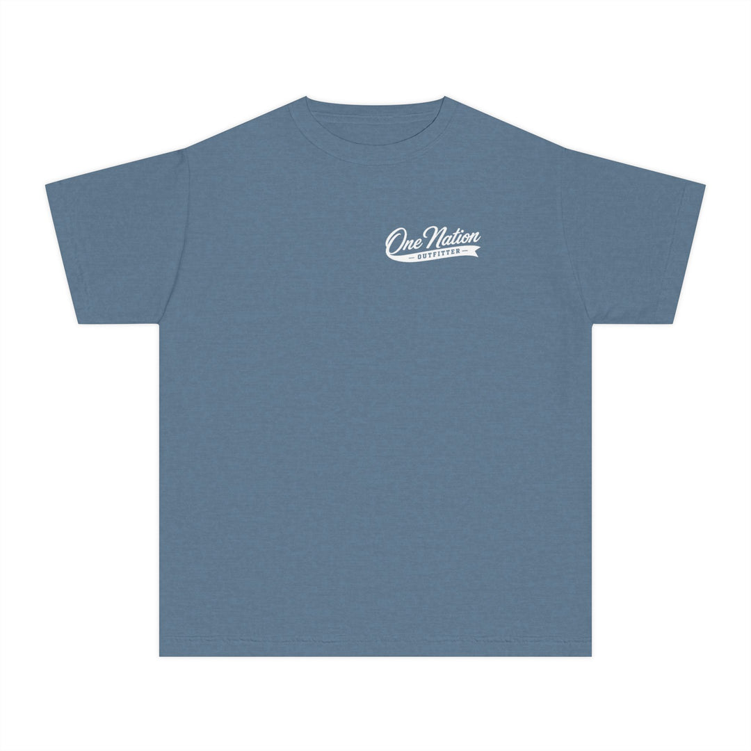 Youth One Nation Outfitter — "Born to Be Free" Eagle Graphic Tee