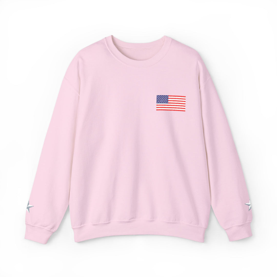 One Nation Outfitter American Flag crew neck