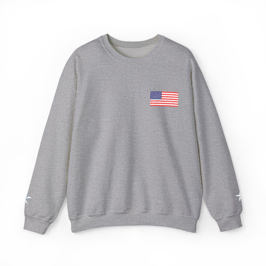 One Nation Outfitter American Flag crew neck