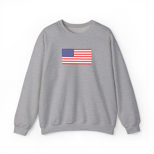 One Nation Outfitter- American Flag Crew Neck