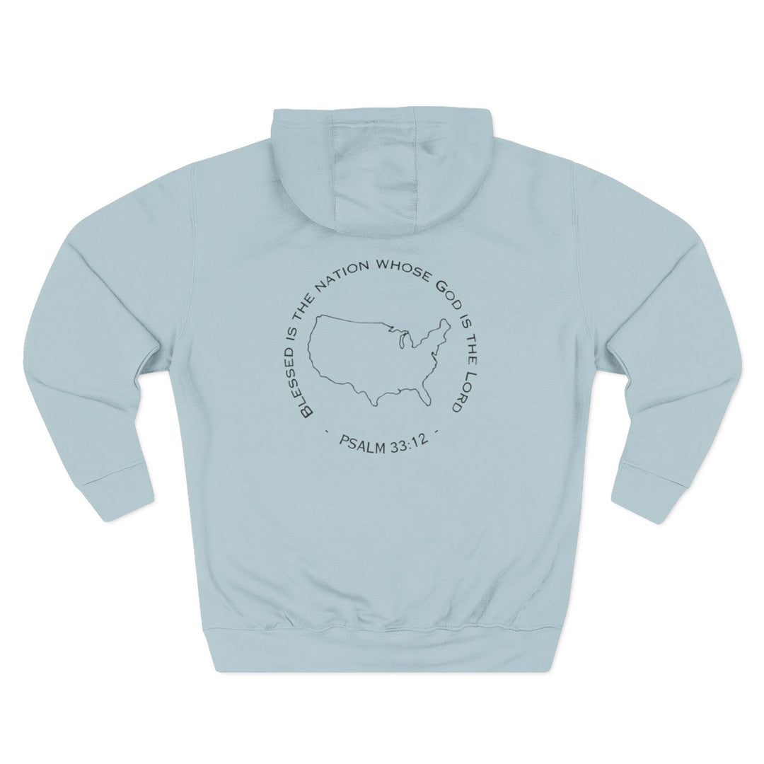 Psalm 33:12 Hoodie