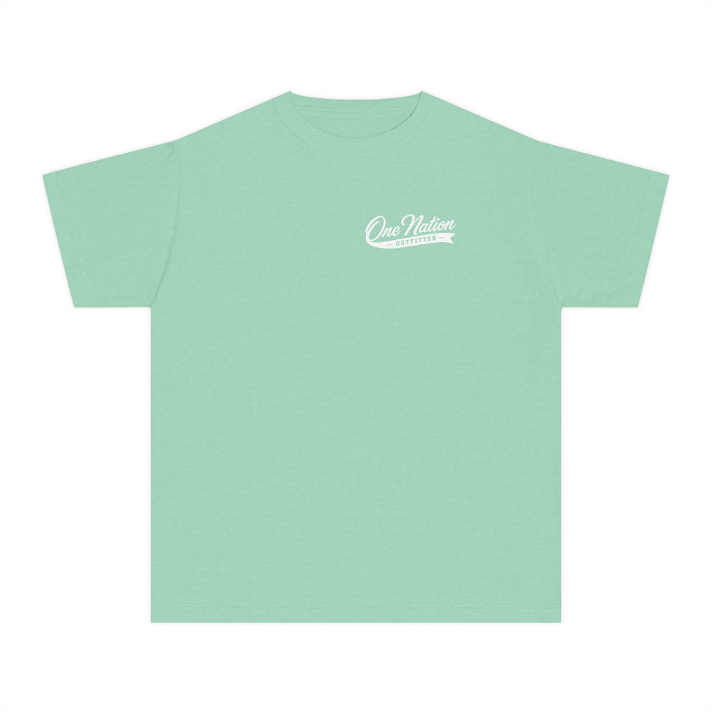 Youth One Nation Outfitter — "Born to Be Free" Eagle Graphic Tee