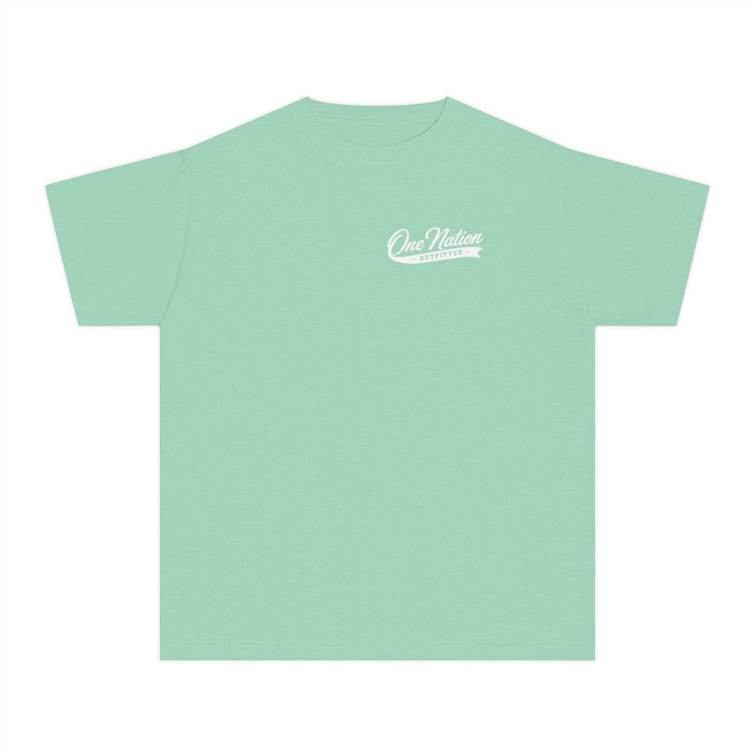 Youth One Nation Outfitter — "Born to Be Free" Eagle Graphic Tee