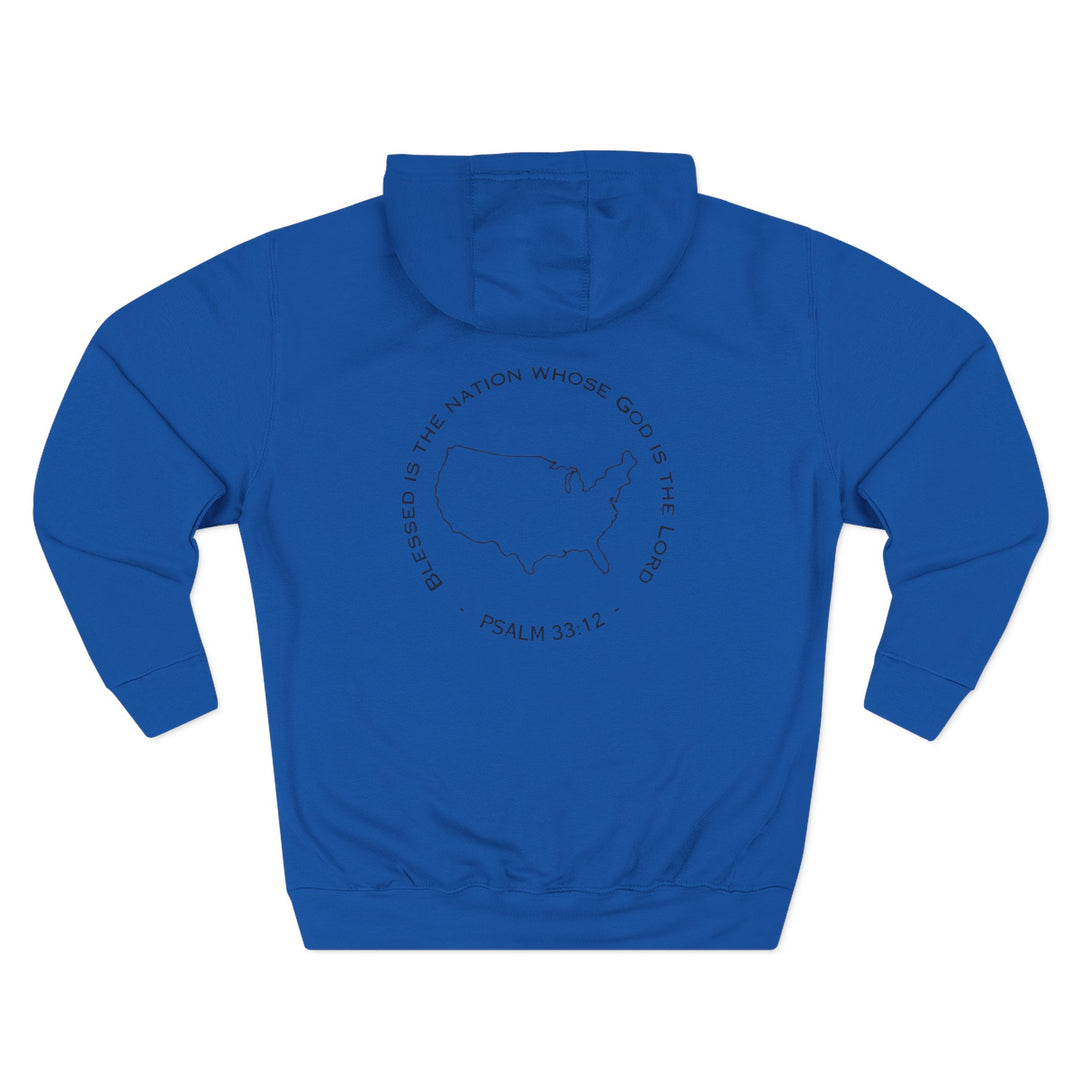 Psalm 33:12 Hoodie