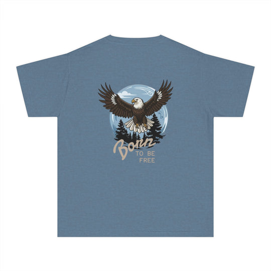 Youth One Nation Outfitter — "Born to Be Free" Eagle Graphic Tee