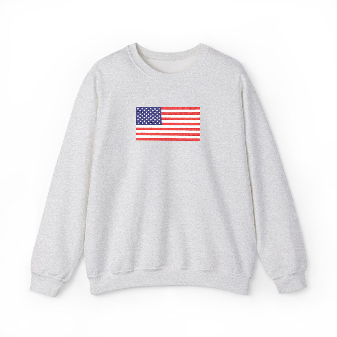One Nation Outfitter- American Flag Crew Neck