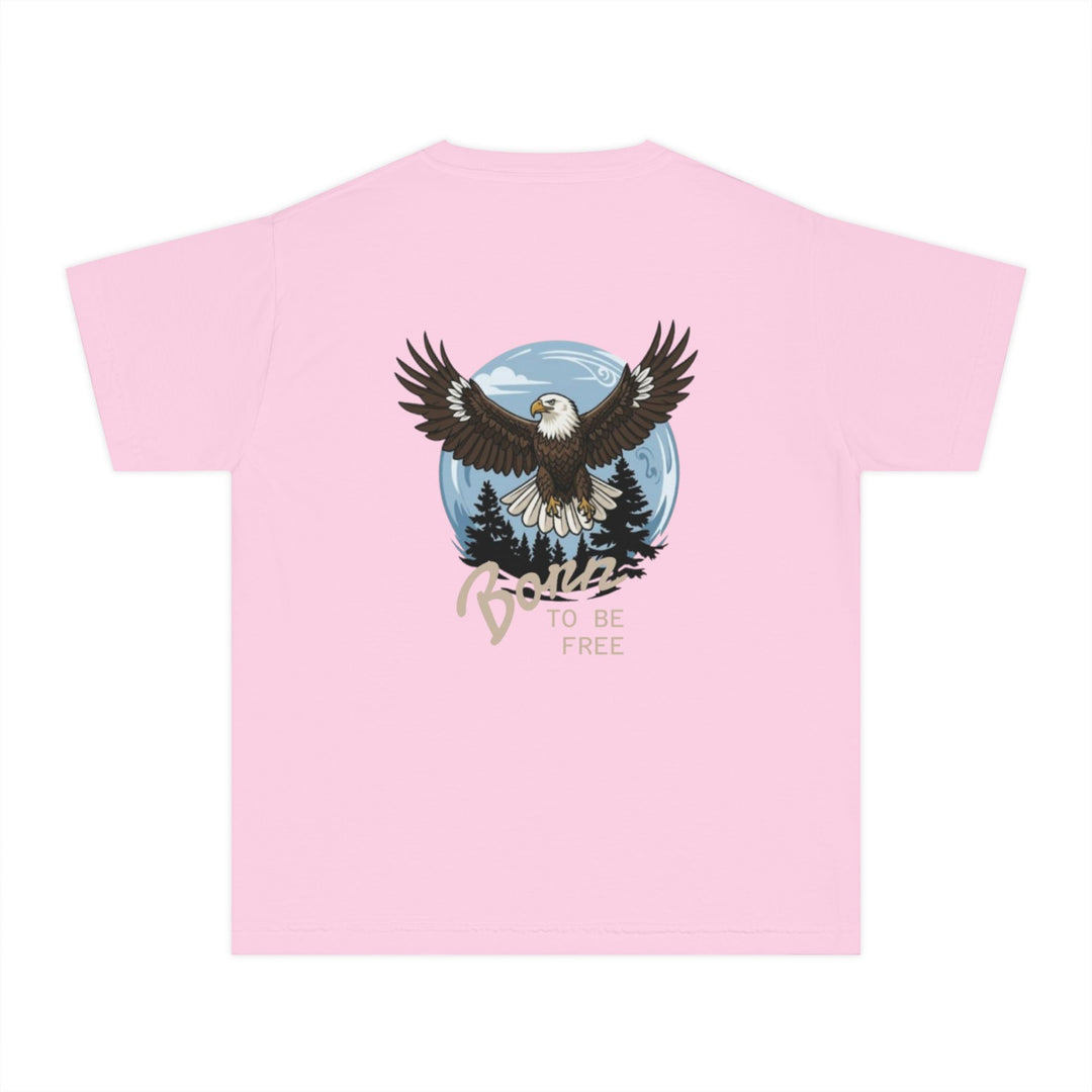 Youth One Nation Outfitter — "Born to Be Free" Eagle Graphic Tee