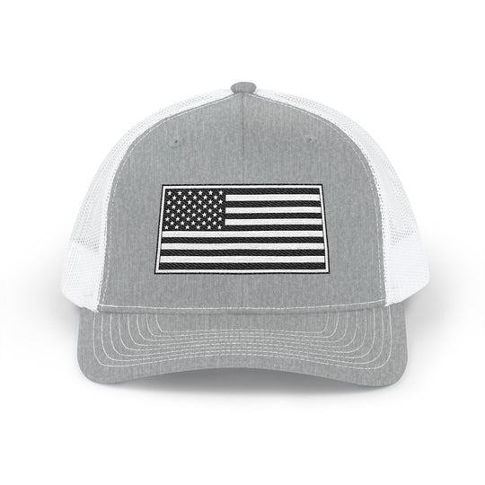 One Nation Outfitter - Black &amp; White American Flag Hat