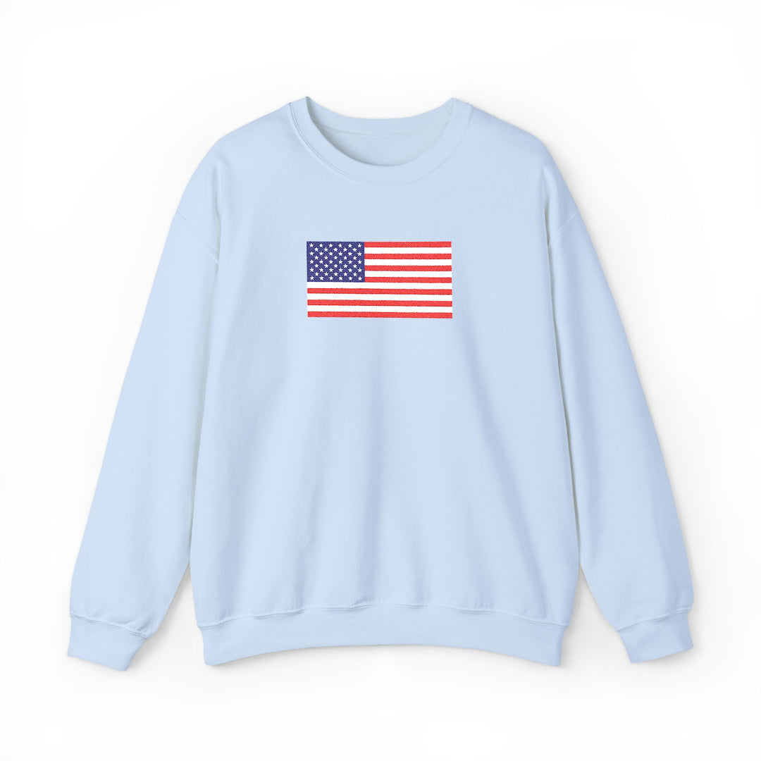 One Nation Outfitter- American Flag Crew Neck
