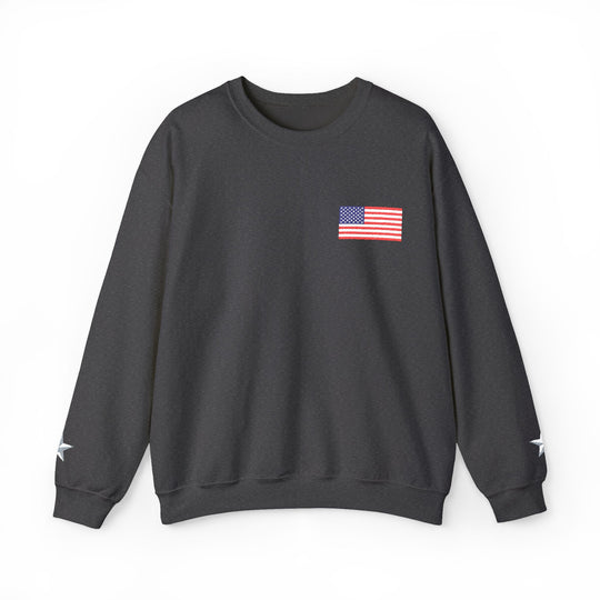 One Nation Outfitter American Flag crew neck