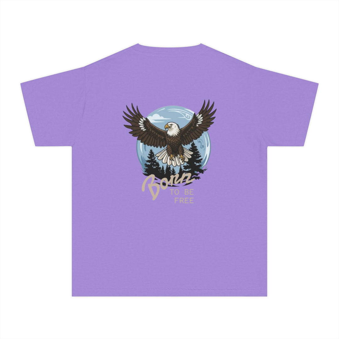 Youth One Nation Outfitter — "Born to Be Free" Eagle Graphic Tee