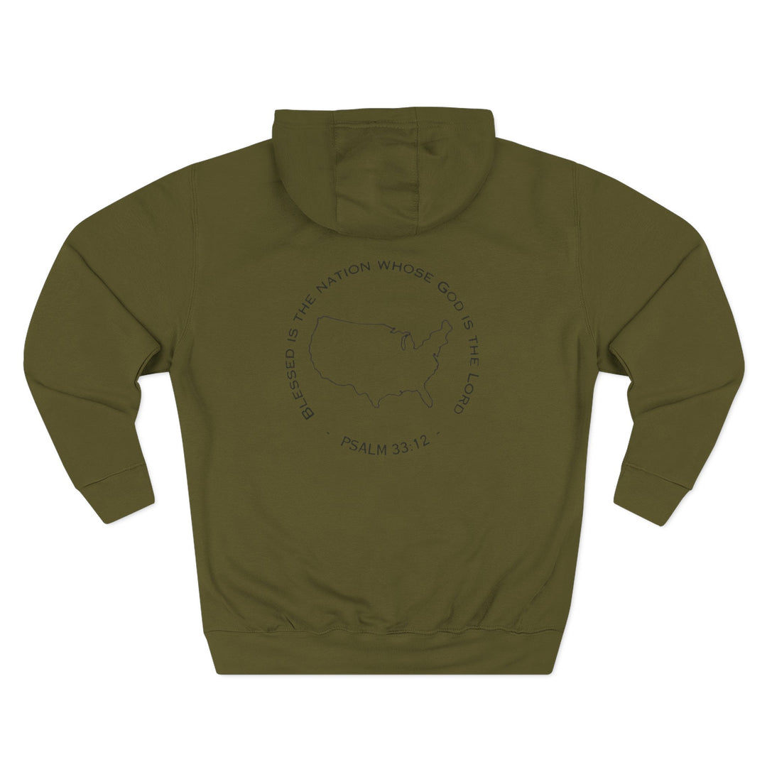 Psalm 33:12 Hoodie